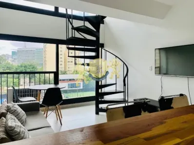 Flat com 1 Quarto para alugar, 55m² no Bela Vista, São Paulo