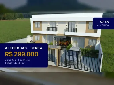 Casa com 2 Quartos à venda, 47m² no Alterosas, Serra