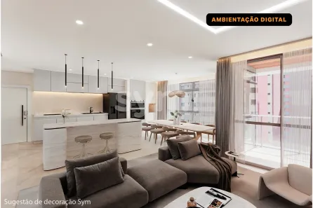 Apartamento com 3 Quartos à venda, 172m² no Rebouças, Curitiba