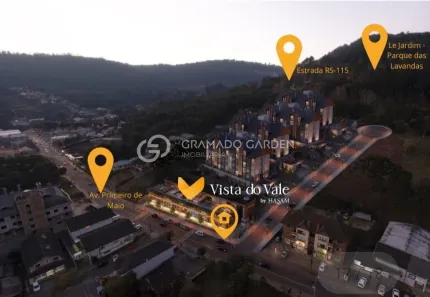 Apartamento com 1 Quarto à venda, 61m² no Várzea Grande, Gramado