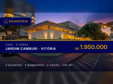 Casa com 3 Quartos à venda, 240m² no Jardim Camburi, Vitória