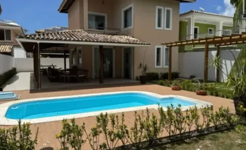 Casa de Condomínio com 3 Quartos para venda ou aluguel, 142m² no Catu de Abrantes (Abrantes), Camaçari