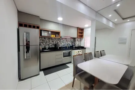 Apartamento com 2 Quartos para alugar, 47m² no Jardim Igaçaba, Mogi Guaçu