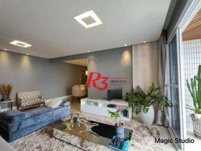 Apartamento com 3 Quartos à venda, 180m² no Ponta da Praia, Santos