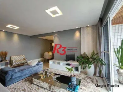 Apartamento com 3 Quartos à venda, 180m² no Ponta da Praia, Santos