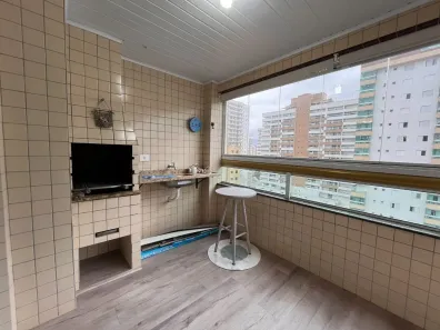 Apartamento com 2 Quartos para alugar, 90m² no Caiçara, Praia Grande