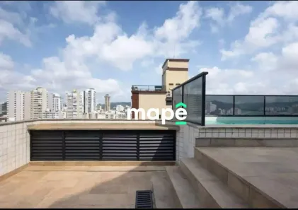 Cobertura com 1 Quarto à venda, 112m² no Pompéia, Santos