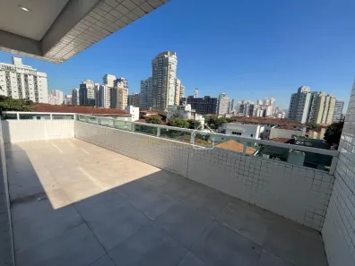 Apartamento com 2 Quartos para alugar, 54m² no Embaré, Santos