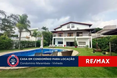 Casa de Condomínio com 6 Quartos para alugar, 1200m² no Marambaia, Vinhedo