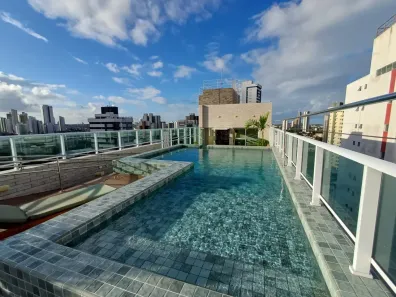Apartamento com 1 Quarto para alugar, 37m² no Espinheiro, Recife