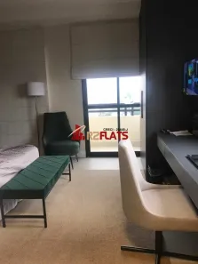 Flat com 1 Quarto para alugar, 29m² no Pinheiros, São Paulo