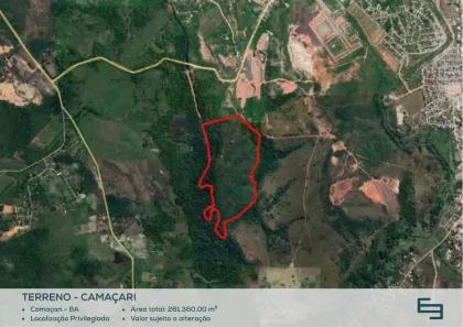 à venda, 261360m² no Pólo Industrial de Camaçari, Camaçari