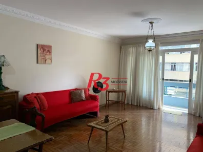 Apartamento com 3 Quartos à venda, 147m² no Gonzaga, Santos
