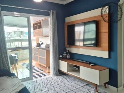 Apartamento com 2 Quartos para alugar, 92m² no Caiçara, Praia Grande