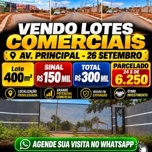 Lote/Terreno à venda, 400m² no Setor Habitacional Vicente Pires, Brasília