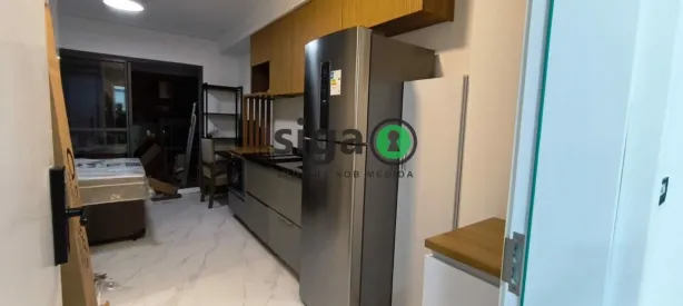 Apartamento com 1 Quarto para alugar, 28m² no Santo Amaro, São Paulo