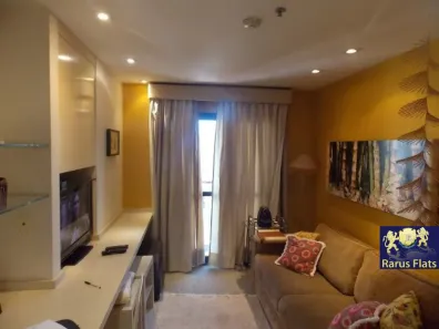 Flat com 1 Quarto para alugar, 35m² no Indianópolis, São Paulo