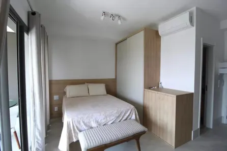 Kitnet com 1 Quarto à venda, 32m² no Indianópolis, São Paulo