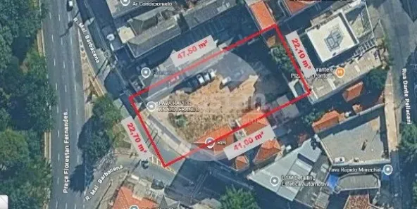 Lote/Terreno à venda, 1028m² no Vila Regente Feijó, São Paulo