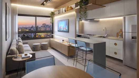 Flat com 1 Quarto à venda, 29m² no Cidade Baixa, Porto Alegre