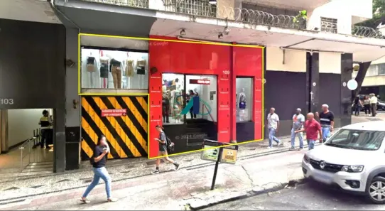Ponto Comercial à venda, 150m² no Centro, Belo Horizonte