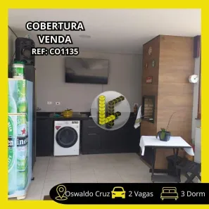 Cobertura com 3 Quartos à venda, 146m² no Olímpico, São Caetano do Sul