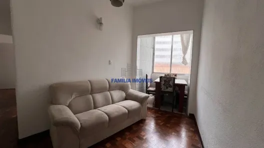 Apartamento com 2 Quartos para alugar, 55m² no Itararé, São Vicente