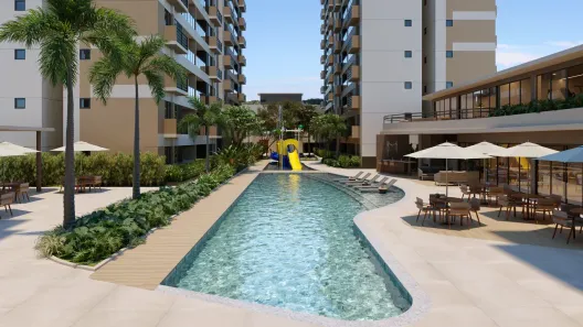 Apartamento com 2 Quartos à venda, 48m² no Marcos Freire, Jaboatão dos Guararapes