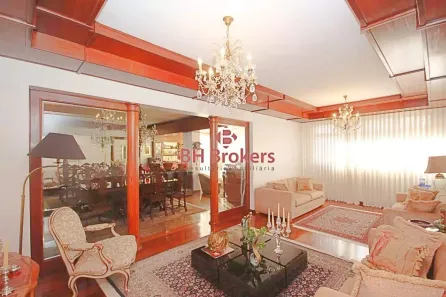 Apartamento com 4 Quartos para alugar, 286m² no Lourdes, Belo Horizonte