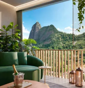 Flat com 1 Quarto à venda, 36m² no Humaitá, Rio de Janeiro