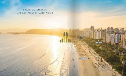 Apartamento com 3 Quartos à venda, 93m² no Boqueirão, Santos