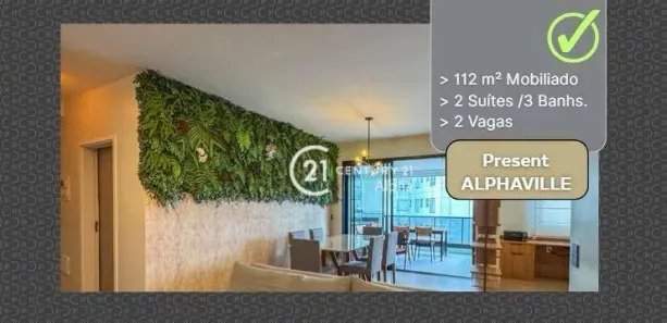 Apartamento com 3 Quartos à venda, 112m² no Melville Empresarial I e II, Barueri