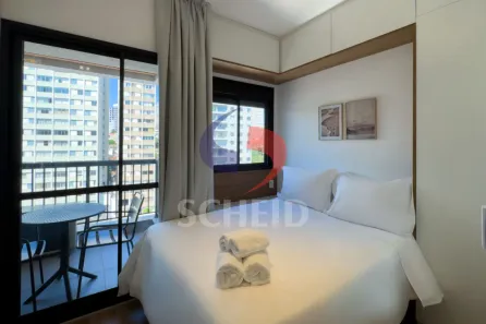 Flat com 1 Quarto à venda, 20m² no Jardim das Bandeiras, São Paulo
