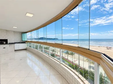 Apartamento com 3 Quartos para alugar, 170m² no Aviação, Praia Grande