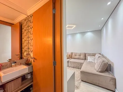 Apartamento com 2 Quartos à venda, 83m² no Vila Scarpelli, Santo André