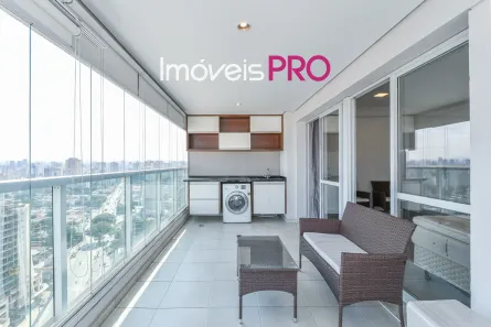Apartamento com 1 Quarto à venda, 44m² no Santo Amaro, São Paulo