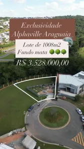 Lote/Terreno à venda, 1008m² no Alphaville Flamboyant Residencial Araguaia, Goiânia