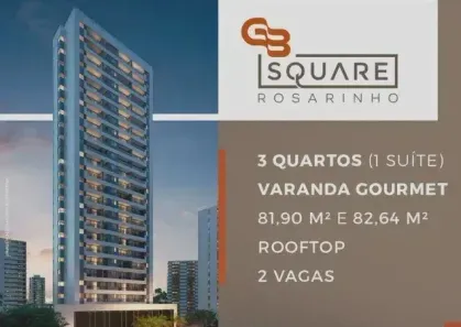 Apartamento com 3 Quartos à venda, 81m² no Encruzilhada, Recife
