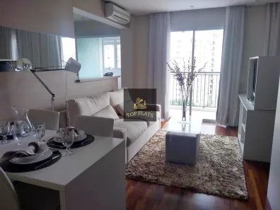 Flat com 1 Quarto para alugar, 48m² no Vila Nova Conceição, São Paulo