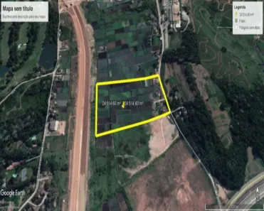 Lote/Terreno à venda, 24514m² no Fontes, Arujá