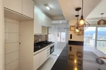 Apartamento com 2 Quartos para alugar, 67m² no Encruzilhada, Santos