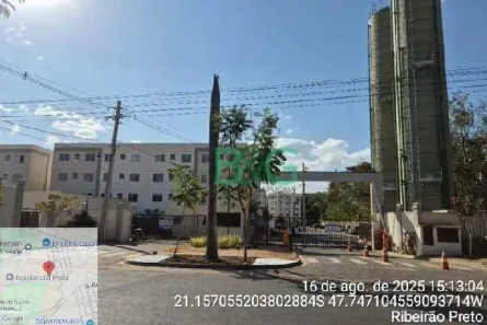 Apartamento com 2 Quartos à venda, 40m² no Jardim Ouro Branco, Ribeirão Preto