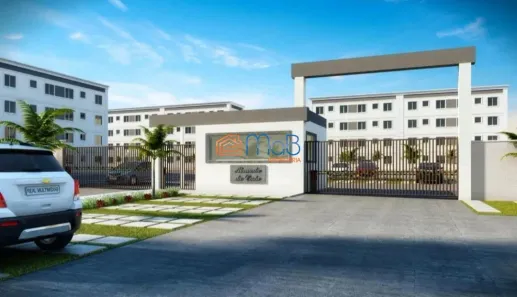 Apartamento com 2 Quartos para venda ou aluguel, 56m² no Zona de Expansão (Olhos D'Agua), Barra dos Coqueiros