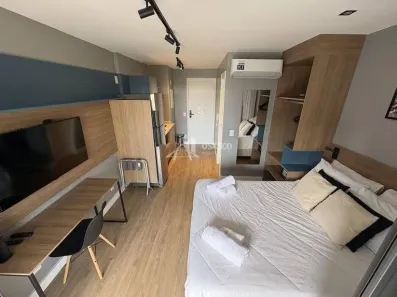 Flat com 1 Quarto para alugar, 27m² no Pinheiros, São Paulo