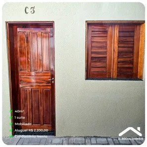Casa com 1 Quarto para alugar, 40m² no Meireles, Fortaleza