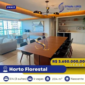 Apartamento com 3 Quartos à venda, 204m² no Horto Florestal, Salvador