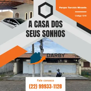 Casa com 4 Quartos à venda, 120m² no Parque Tarcisio Miranda, Campos dos Goytacazes