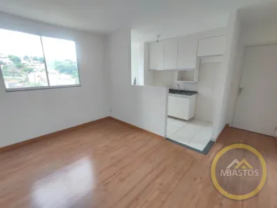 Apartamento com 2 Quartos para alugar, 45m² no Chácara Contagem, Contagem