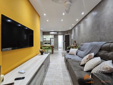 Apartamento com 2 Quartos à venda, 82m² no Canto do Forte, Praia Grande