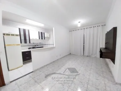 Apartamento com 1 Quarto para alugar, 79m² no Vila Mathias, Santos